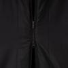 Mizuno Breath Thermo Insulated Training Black Mid-Length Coat, Heat-Generating Material, Water-Repellent, Windproof, 32MEC650,