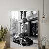 Supersportwagen Vintage Schwarzweißdruck Retro Poster Leinwandmalerei Kunst Zuhause Für Wohnzimmer Luxus Geschäft Wanddeko