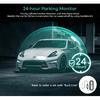 3 Camera Dash Cam 4K Car DVR Front Inside Rear 1080P GPS Tracking Night Vision Video Registrator Dashcam Parking Monitor