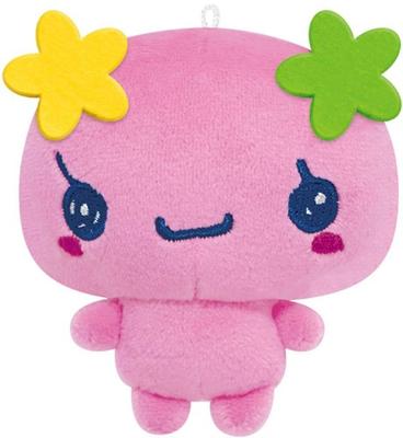 Kamio Japan Tamagotchi Mascot Keychain Flower Watch 222987