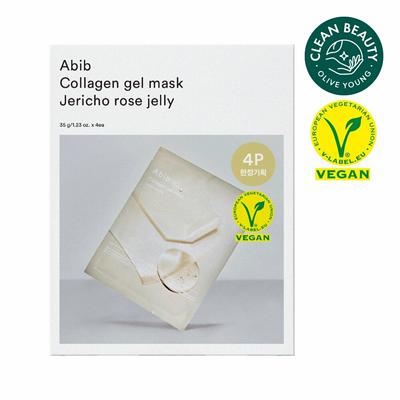 Collagen Gel Mask Sheet Jericho Rose Jelly 4P