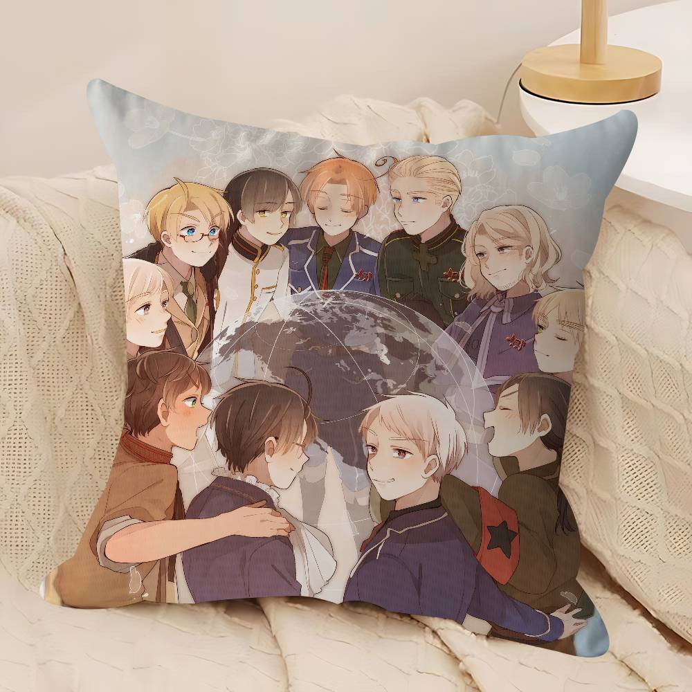 H-Хеталия Мировые Звезды Персонализированная Наволочка Пыльник Спальня Детская Вечеринка Украшение Наволочка День Рождения Детский Подарок 12x12Inch