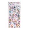 3D Yoyo Family Relief Sticker, Crystal Children's Cartoon Handmade Decorative Sticker, Suitable for Gifting and Decorating