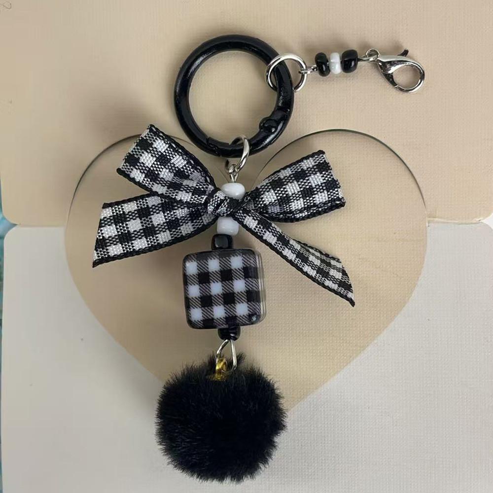 Cute Diy Letter Keychain With Soft Gel Beads For Mobile Phone Bags And Car Keys