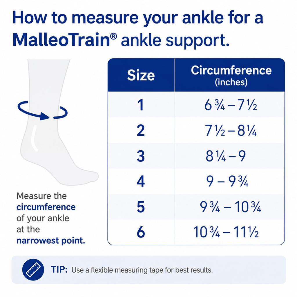 Bauerfeind MalleoTrain GEN.8 Ankle Brace Right Foot 22.0 Grey X Blue