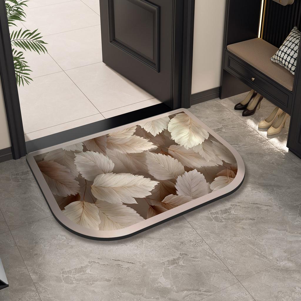 Luxury Entrance Doormat Welcome Home Door Mat Outdoor Front Room Rugs Foot Mat Hallway Carpet Floor Bath Mats Washable