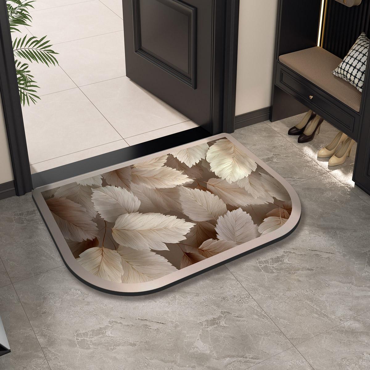 

Luxury Entrance Doormat Welcome Home Door Mat Outdoor Front Room Rugs Foot Mat Hallway Carpet Floor Bath Mats Washable 40x60cm