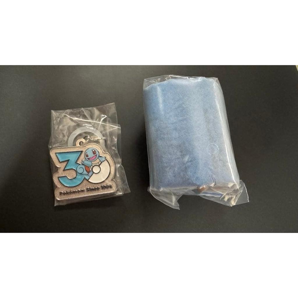 Pokemon 30th Anniversary Metal Charm Zenigame Deluxe Pouch (1)