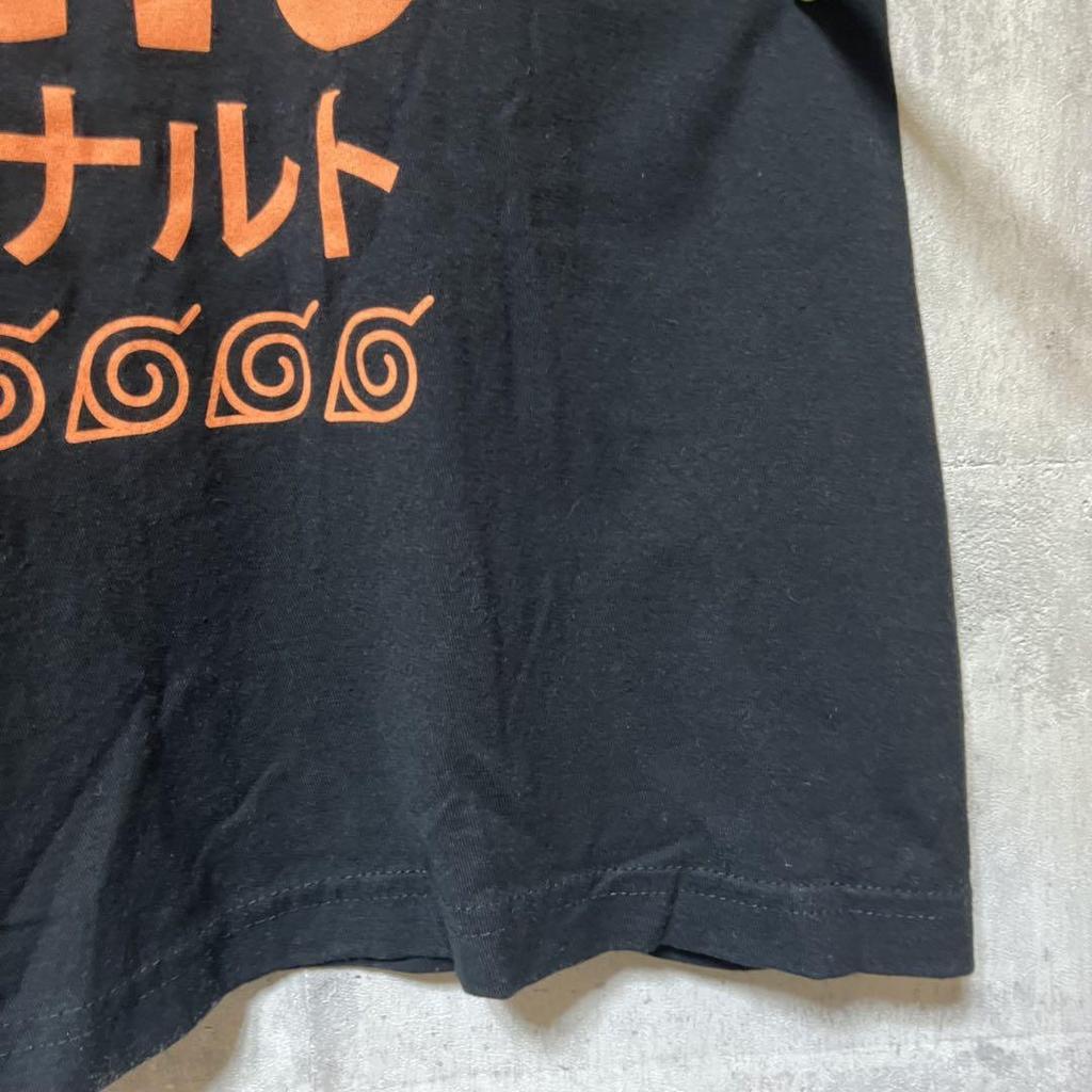 [USED] Naruto Uzumaki T-shirt, Size XL, Black, Men's Anime