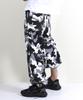 Deumakeu Camo Wide One-Pleat Sweatpants Black