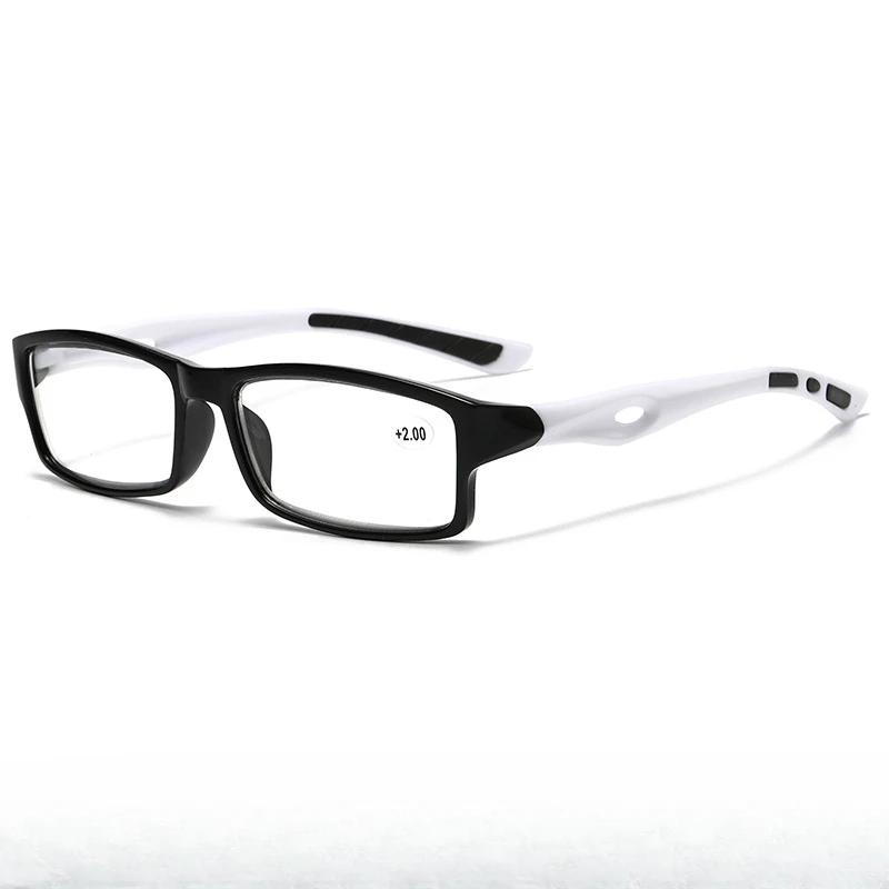 High Quality Women Men Presbyopia Glasses Square Glasses Anti-Blue Light Eyewear Optical Prescription Eyeglasses +1.0 To +4.0
