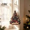 USA 250th Anniversary Commemorative Gifts Christmas Tree Pendant, Acrylic Memorial Hanging Ornament for American Patriotic Retro Flag Pendants