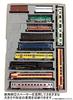 Logifact MIWA A4 Book-Type N Gauge Train Storage Case, Replacement Urethane Insole for 11 Cars (5 Sheets), Gray, 296mm x 201mm x 20mm, MO004
