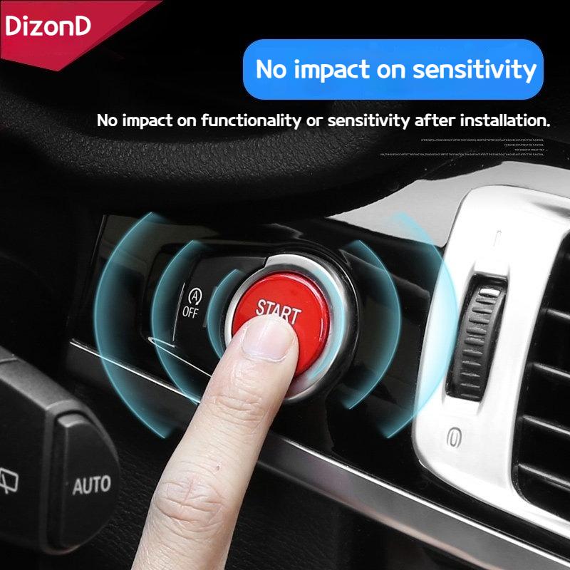 For BMW 1 3 5 7 Series F20 F22 F30 F10 F11 F01 F02 F15 F16 F25 F26 F48 Engine START STOP Button Cover Key Decor With OFF Button