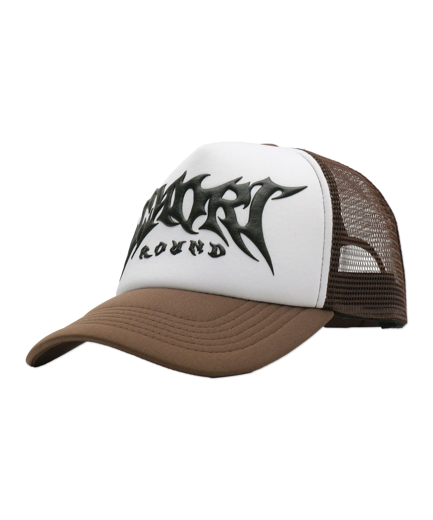 

3D Printed Mesh Brown [WEGO] Cap, Streetwear, Women s, F,