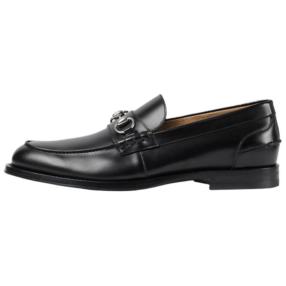 Gucci Loafer With Horsebit `Black Leather`