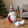 Christmas Gnome Festival Dwarf Doll Decorative Faceless Doll for Living Room Shelf Mantle Bedside Desk Counter Nightstand