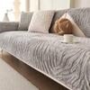 Winter Plush Sofa Cushion Thicken Anti-slip Sofa Cover Towel Warm L Shaped Universal Sofa Slipcovers for Living Room Decoration