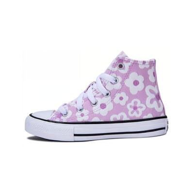 High Top Kids Canvas Shoes Kids Sneakers Purple A08117C