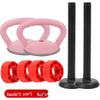 Multi-Functional Kettlebell-Dumbbell-Barbell Handle for Strength & Fitness Training