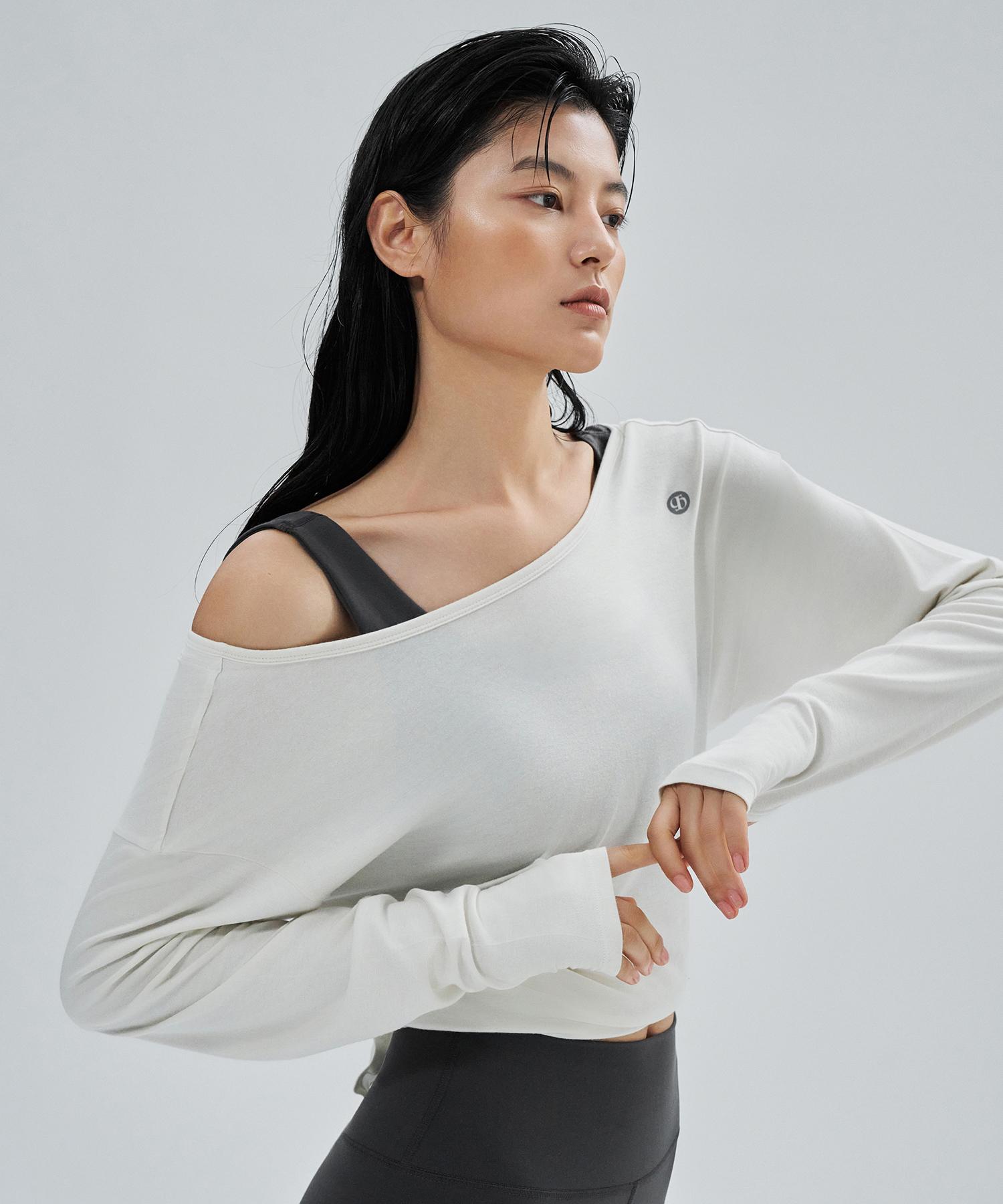 City Breeze Active Active Airy Long Sleeve Cover-Up_Ivory Ivory/Ivory