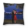Sen Cal Kapimi Kerem Bursin Hande Ercel Pillowcase Polyester Linen Velvet Pattern Zip Decorative Pillow Case Bed Cushion Cover