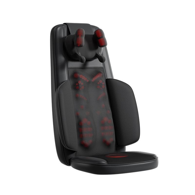 Home Automation Back Hot Compress Kneading Vibration Massage Seat Cushion Shiatsu Neck and Back Massager Massage Chair Cushion