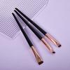 3 Pcs Blade Eyeliner Eyebrow Brushes Ultra Thin Fine Small Angle Flat Makeup Brushes High Quality Brow Contour Makeup Tools