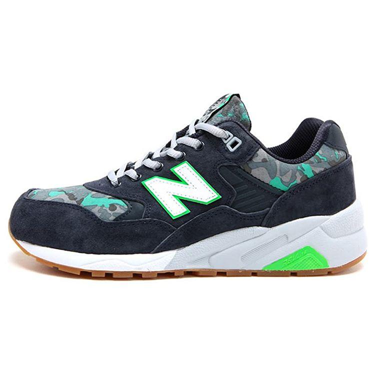 New Balance Men s 580 Navy Green Camo MRT580CD 41.5