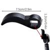 ABBY-Compact Crowbar-Adapter Mini Pry Bar Adapter Heads Tool Horn-Type Half Shaft Removal Tool For 3/8Inch Ratchet Car Repair