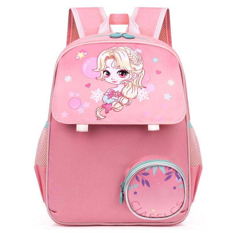 Cute Pink Unicorn School Backpack Lightweight For Kindergarten And Primary Students