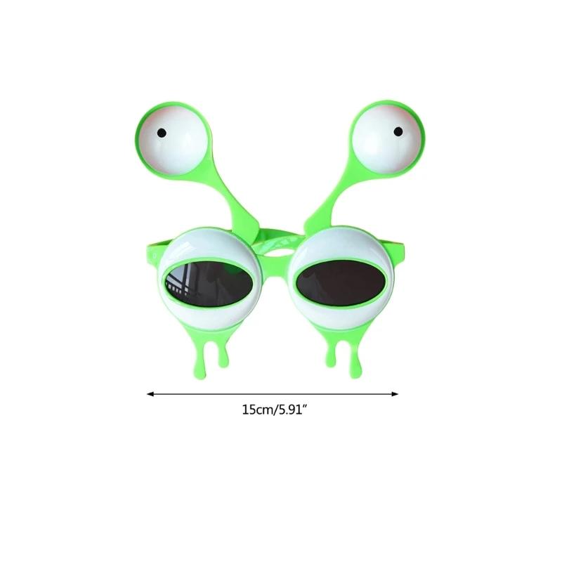 Funny Alien Sunglasses Hawaiian Summer Props Cosplay Anime Party Props ABS Multi-color Family Party Props