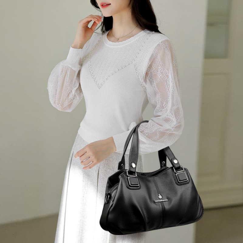 Håndbåret dameveske håndveske skulderveske messenger-veske