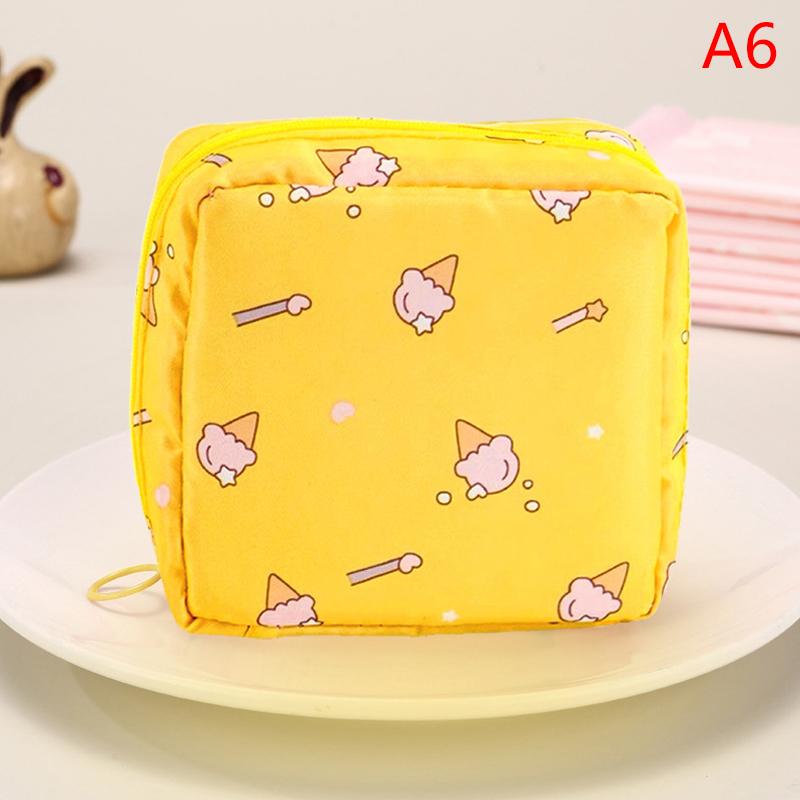 

Нейлоновые гигиенические прокладки, пакеты, кошелек для монет, органайзер для ювелирных изделий, кредитная карта, чехол, косметика, наушники, сумка для хранения помады A6