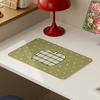 Placemat Soft Tough Non-Slip Heat Insulation Table Mat Oil-Proof Wipeable Easy