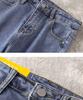 2025 Spring/Autumn Women's High-Waisted Skinny Jeans - Korean Style, Plus Size, Long Pants for Students