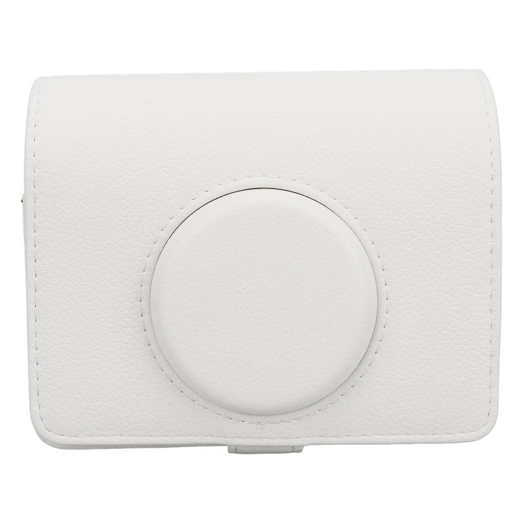 Camera Case Vintage Magnetic Top Scratch Proof with Shoulder Strap Camera PU Leather Bag for