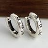 Xiaomi 925 Sterling Silver Vintage Square Earrings For Women Trendy Black Star Earring Jewelry Prevent Allergy Party Accessories Gift