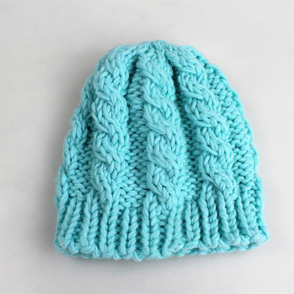 Newborn Full Moon Photography Knit Hat & Outfit Props