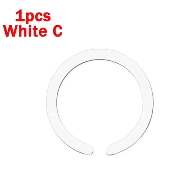 7/5/1pcs Universal Stainless Steel Magnetic Metal Plate Ring for Apple IPhone 15 14 Magsafe Wireless Charger Metal Iron Stickers