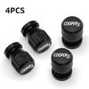 Car Wheel Tire Valve Caps Tyre Stem Covers Airdust Waterproof For MINI Cooper One JCW Countryman Clubman R60 R57 R55 R56 R53 TD1