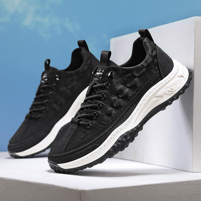 

Мужские вулканизированные туфли плоские нескользящие износостойкие дышащие кроссовки классические модные повседневные туфли обувь для мужчин 39