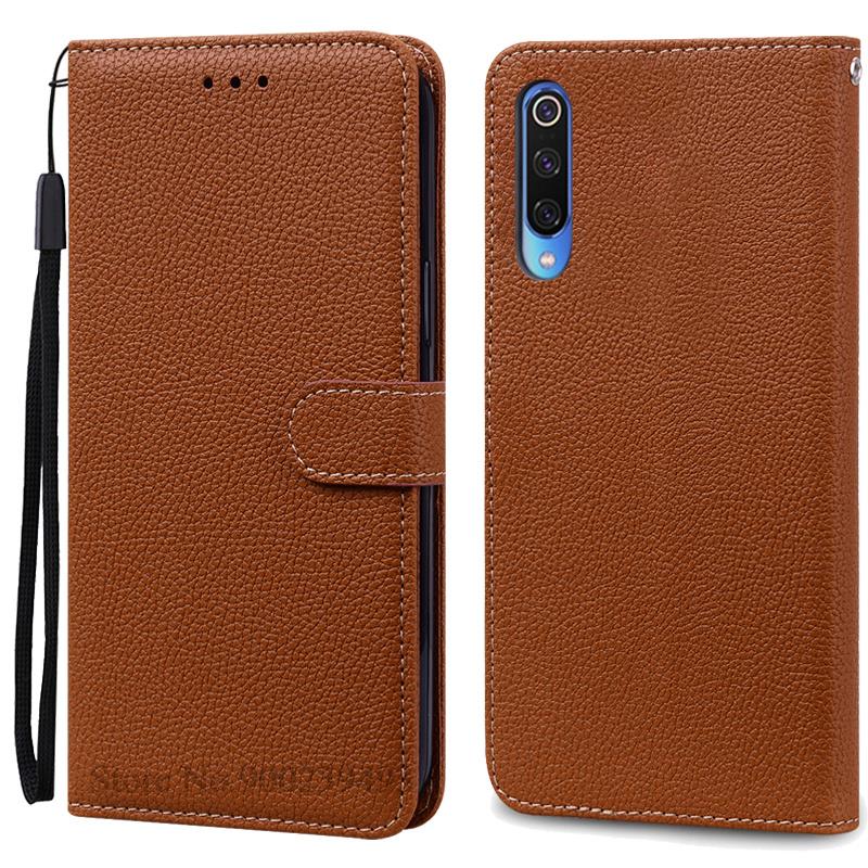 Mi 9 Lite Case Leather Flip Cover for Xiaomi Mi 9 Case Mi 9 Lite / Mi 9 SE Phone Case For Xiaomi Mi9 Se Mi 9se 9lite Cover Funda