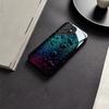 Halo Pearl Water Droplet Pattern Glass Phone Case Suitable for Samsung Galaxy S26 S25 S24 S22 S21 S20 FE/Ultra/Plus5G Anti Drop