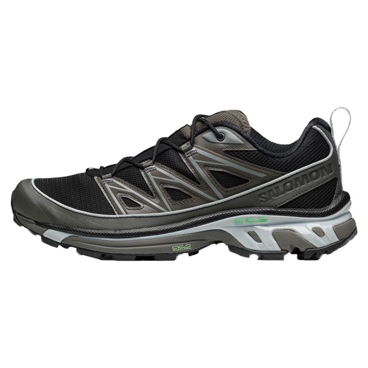 Salomon XT-6 Expanse Mesh Comfortable Quality Shock Absorption Slip Resistant Durable Low Top Outdoor Functional Shoes Men Shoes Black Green 471339