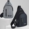 Multifunctional Men's Chest Bag Large Capacity Sports Waist Bag Shoulder Crossbody Bag  Business