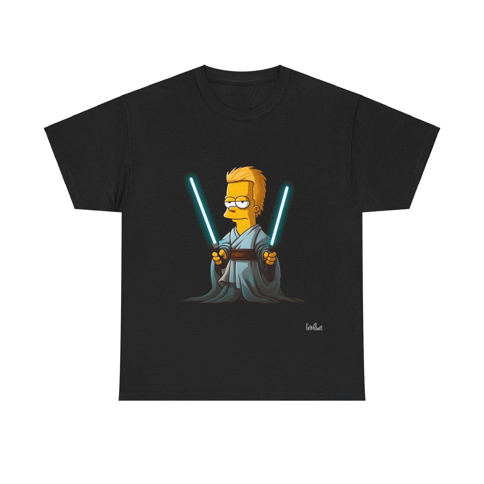 Bart Jedi Unisex Heavy Cotton Tee M