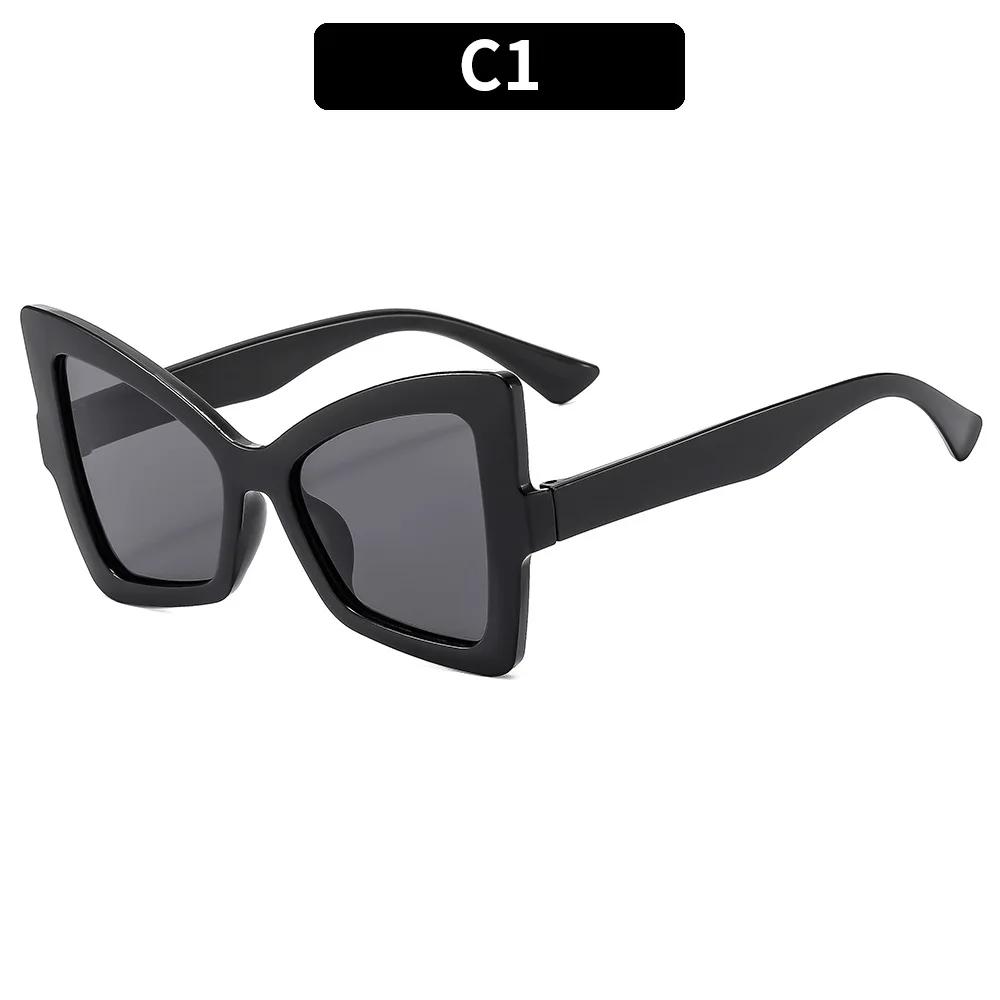 

6 Colors Women S Butterfly Sunglasses Outdoor Sun Protection Sunglasses Protective Glasses Trendy Decorative Sunglasse