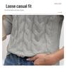 European & American Fashion Women's Cable Knit High Neck Sweater - Autumn/Winter Collection
