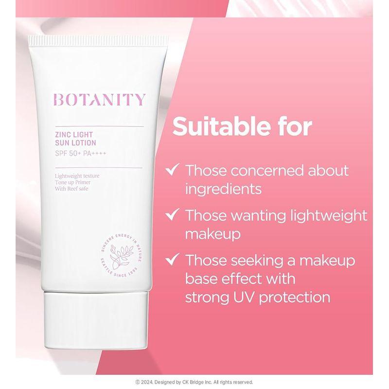 BOTANITY - Lekki balsam do opalania z cynkiem